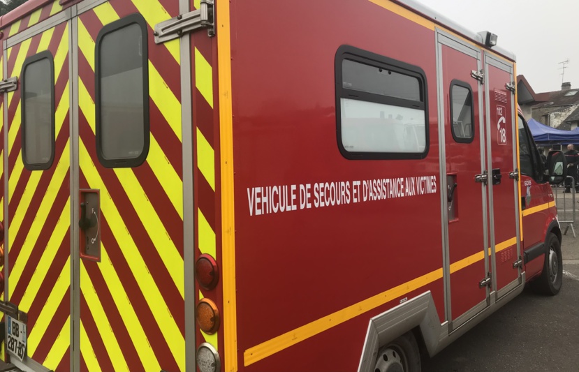 La victime a été transportée par les sapeurs-pompiers au CHu de Rouen - illustration