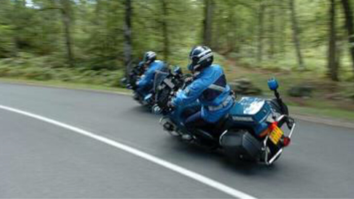 Les motards de l'escadron de sécurité routière (EDSR) de la gendarmerie pourront donner de précieux conseils aux jeunes conducteurs à travers des ateliers de sensibilisation (@illustration)