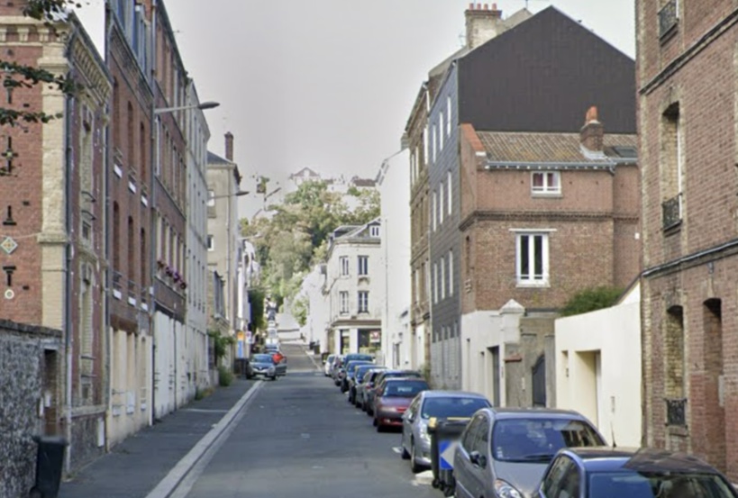 La rue Cassard au Havre