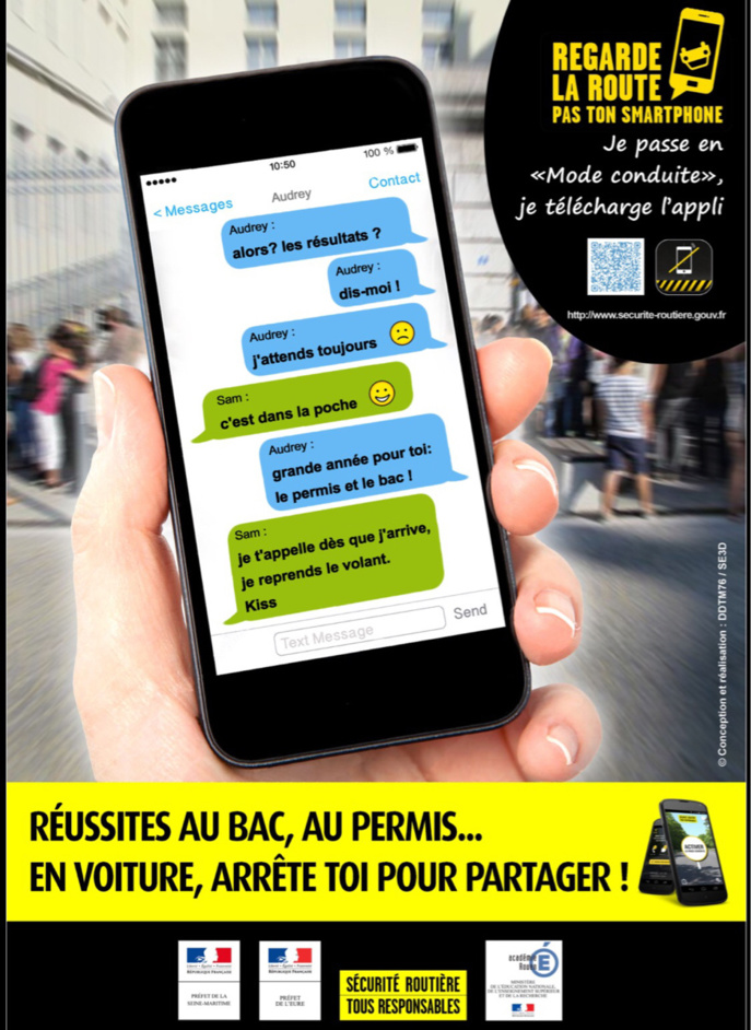 Cette affiche a été apposée dans tous les ventes d'examen de Haute-Normandie Cette affiche a été apposée dans tous les ventes d'examen de Haute-Normandie