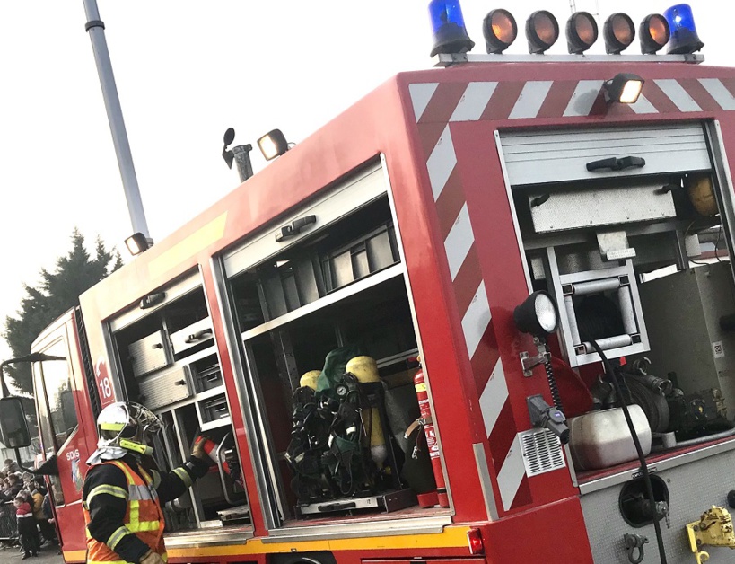 Des moyens de secours importants sont mobilisés sur les lieux de l’accident - illustration @ infonormandie