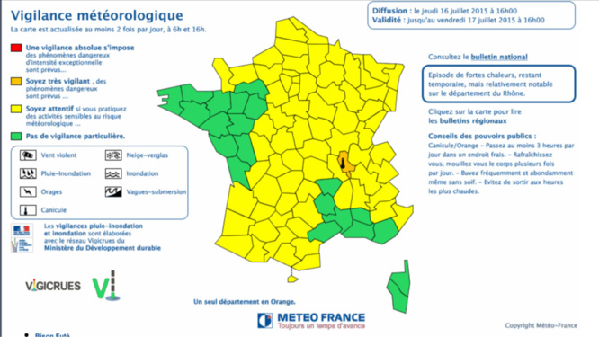 Carte Météo France Carte Météo France