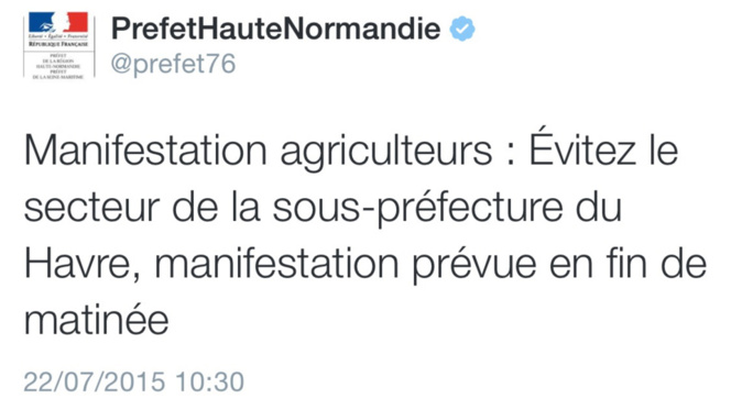 Manifestations d'agriculteurs : toujours des blocages à Rouen, le Havre et Evreux Manifestations d'agriculteurs : toujours des blocages à Rouen, le Havre et Evreux