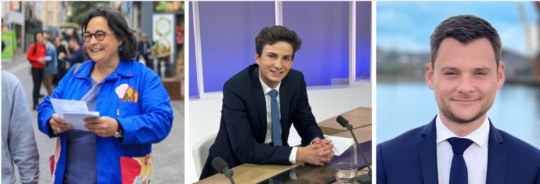 Florence Herouin-Léautey  - Grégoire Houdan - Damien Adam (Photos X)