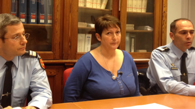 Dominique Laurens (ici lors d'une conférence de presse) est nommée à Meaux, en Seine-et-Marne.