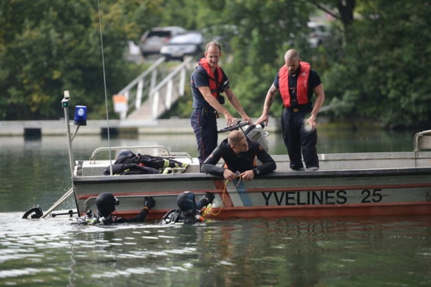 Illustration. Les sapeurs-pompiers ont participé aux recherches autour du bateau échoué Illustration. Les sapeurs-pompiers ont participé aux recherches autour du bateau échoué