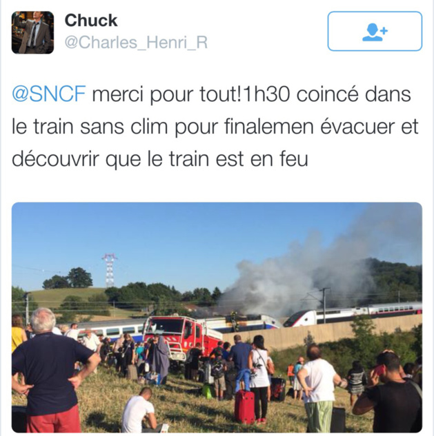 Feu de TGV sur la ligne Marseille - Paris : le préfet de police active le plan PEGASE Feu de TGV sur la ligne Marseille - Paris : le préfet de police active le plan PEGASE