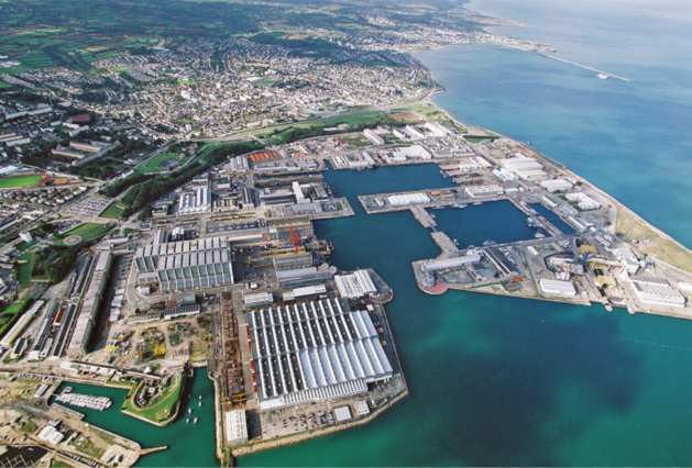 La base navale de Cherbourg @Marine nationale La base navale de Cherbourg @Marine nationale