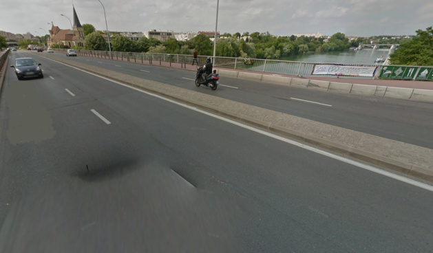 Illustration. Le pont de Chatou Illustration. Le pont de Chatou