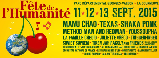 Fête de l'Humanité les 11, 12 et 13 septembre : les conseils pour se rendre à La Courneuve Fête de l'Humanité les 11, 12 et 13 septembre : les conseils pour se rendre à La Courneuve