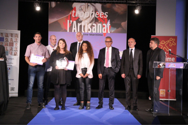 Les lauréats des Trophées de l'artisanat récompensés à Rouen Les lauréats des Trophées de l'artisanat récompensés à Rouen