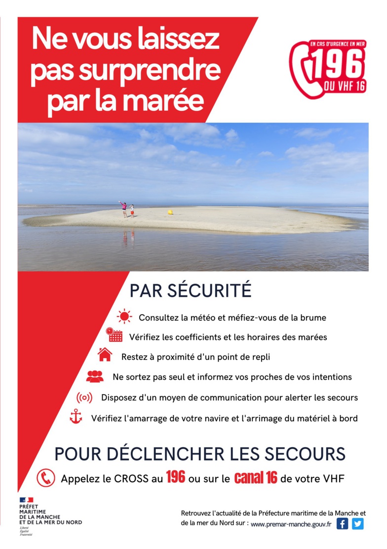 Grandes marées du 18 au 22 septembre : la préfecture maritime appelle à la prudence sur le littoral Grandes marées du 18 au 22 septembre : la préfecture maritime appelle à la prudence sur le littoral