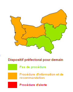 Pollution de l'air en Normandie pour samedi : les recommandations du préfet de région 