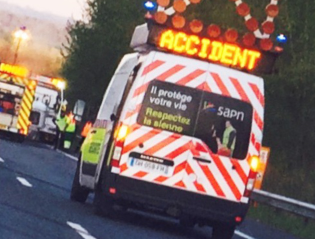 Accident près de Rouen : la N28 fermée à hauteur de Bihorel  