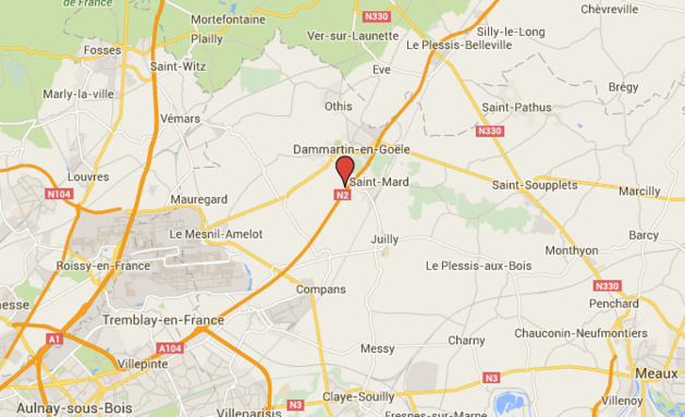 Accident de poids-lourd : la N2 coupée en direction de Dammartin-en-Goêle (77) Accident de poids-lourd : la N2 coupée en direction de Dammartin-en-Goêle (77)