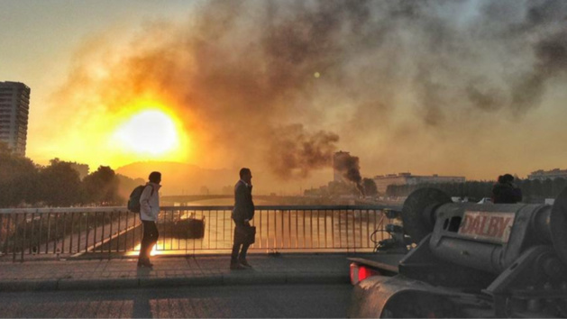 Manifestation des forains ce matin : circulation paralysée à Rouen Manifestation des forains ce matin : circulation paralysée à Rouen