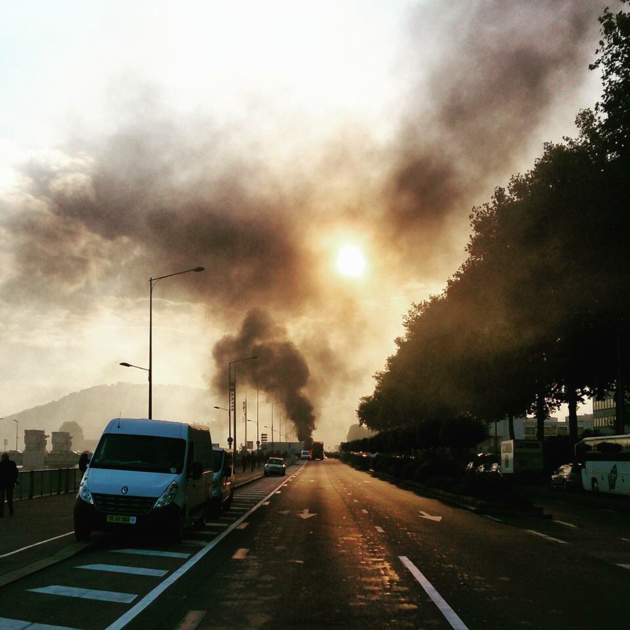 Manifestation des forains ce matin : circulation paralysée à Rouen Manifestation des forains ce matin : circulation paralysée à Rouen