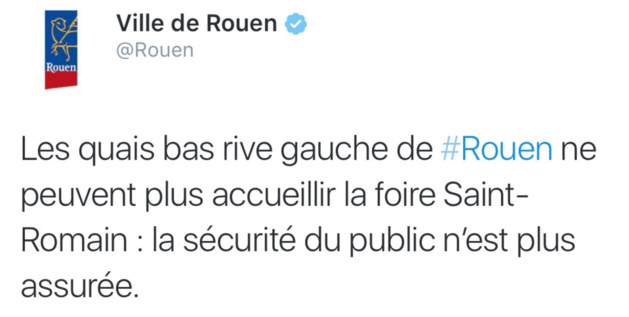 Manifestation des forains ce matin : circulation paralysée à Rouen Manifestation des forains ce matin : circulation paralysée à Rouen