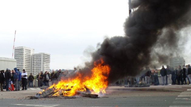 Manifestation des forains ce matin : circulation paralysée à Rouen Manifestation des forains ce matin : circulation paralysée à Rouen