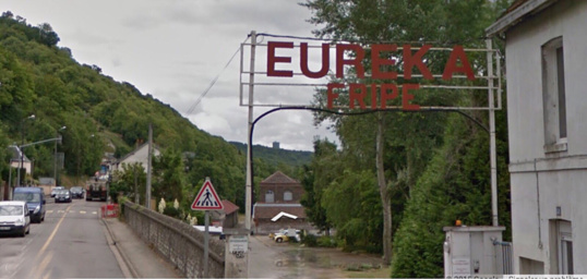 Les locaux des Chiffonniers Eureka sont installés route de Paris à Amfreville-la-Mi-Voie