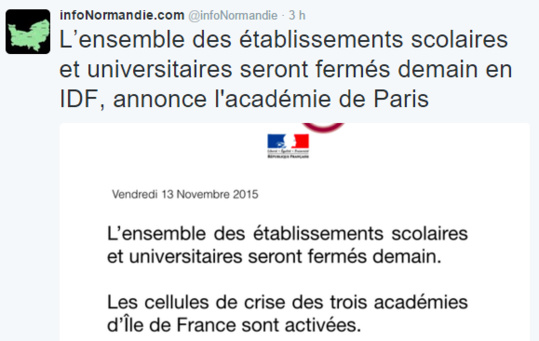 Attentats de Paris : au moins 120 morts. L'Etat prend des mesures exceptionnelles Attentats de Paris : au moins 120 morts. L'Etat prend des mesures exceptionnelles