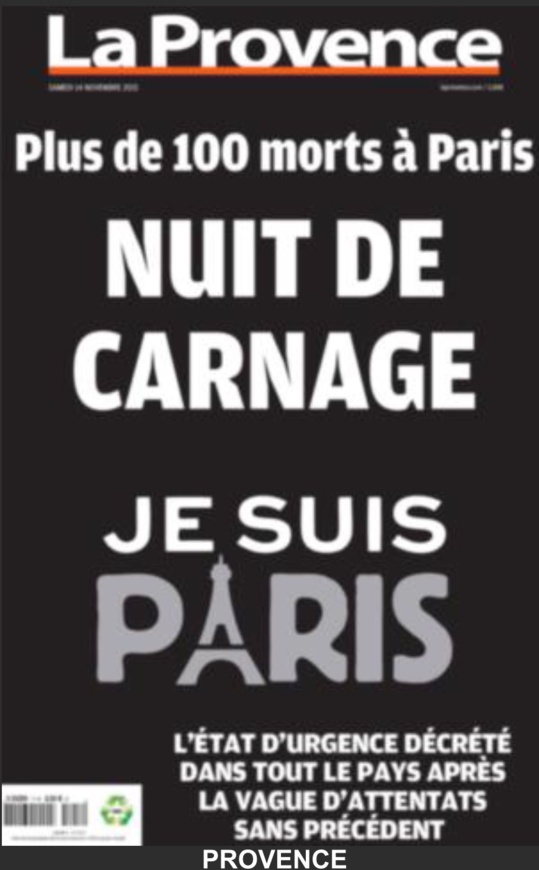 Attentats de Paris : au moins 120 morts. L'Etat prend des mesures exceptionnelles