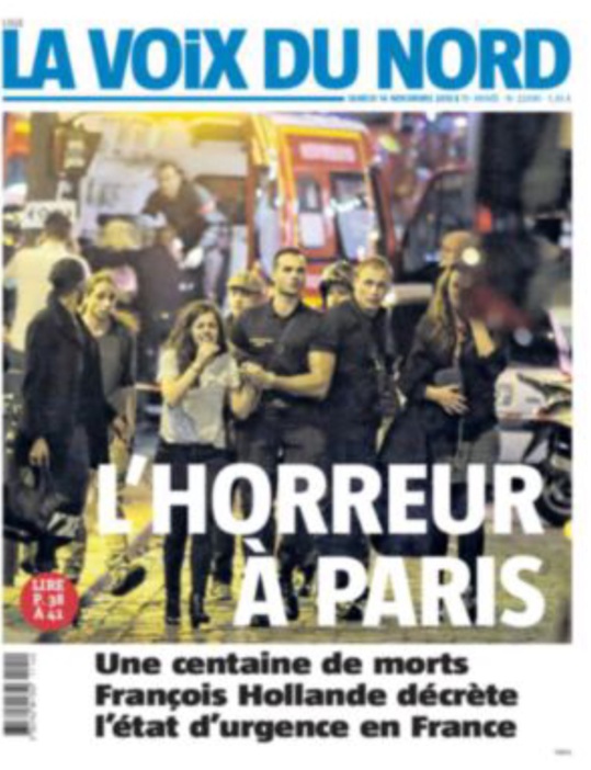 Attentats de Paris : au moins 120 morts. L'Etat prend des mesures exceptionnelles
