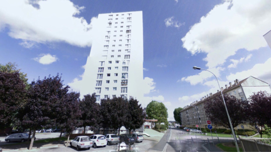Les incidents se sont déroulés au pied de la Tour Borel, rue Jules Ferry à Darnétal