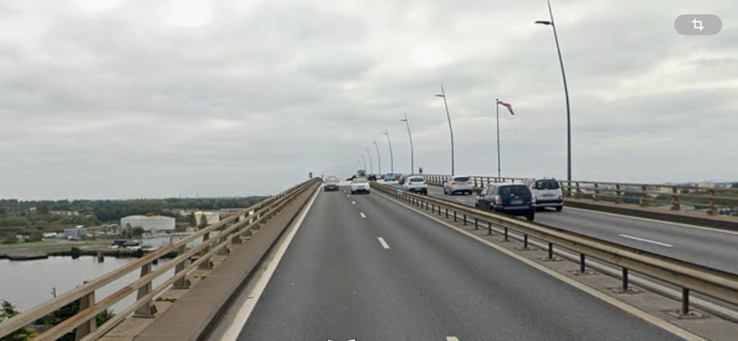 Des restrictions de circulations sont en cours sur le viaduc de Calix à Caen ce dimanche après-midi Des restrictions de circulations sont en cours sur le viaduc de Calix à Caen ce dimanche après-midi