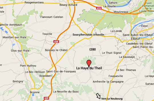 Un motard tué dans un face à face avec un semi-remorque à La Haye du Theil (Eure) Un motard tué dans un face à face avec un semi-remorque à La Haye du Theil (Eure)