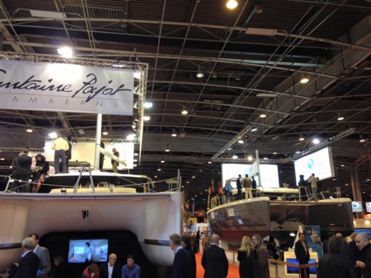 Les exposants en plein préparatifs avant l'ouverture du Nautic, ce samedi (Photo@DR) Les exposants en plein préparatifs avant l'ouverture du Nautic, ce samedi (Photo@DR)