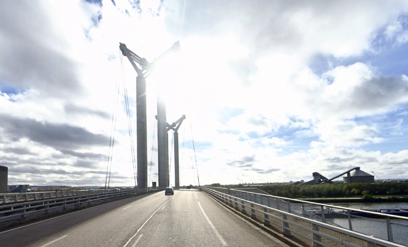 Le pont Flaubert à Rouen Le pont Flaubert à Rouen