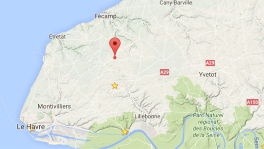 Accident sur la D10 : la route coupée dans les deux sens à Grainville-Ymauville (76) Accident sur la D10 : la route coupée dans les deux sens à Grainville-Ymauville (76)