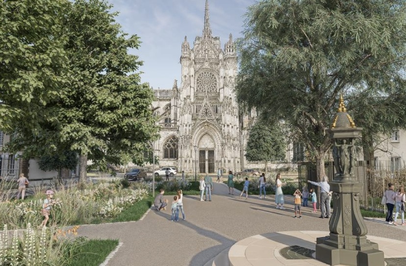 Illustration ville d’Évreux Illustration ville d’Évreux