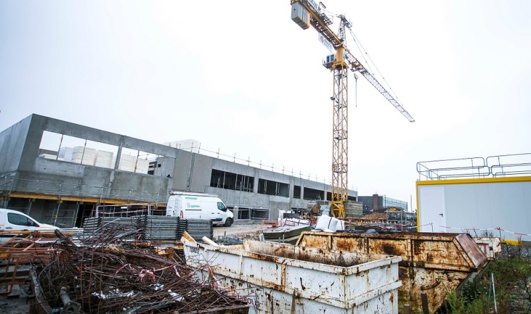 Le chantier est prévu pour être achevé en août 2016 (Photo@CD) Le chantier est prévu pour être achevé en août 2016 (Photo@CD)