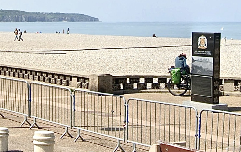 Les faits se sont produits sur la plage de Dieppe, dimanche en fin de journée - Les faits se sont produits sur la plage de Dieppe, dimanche en fin de journée -