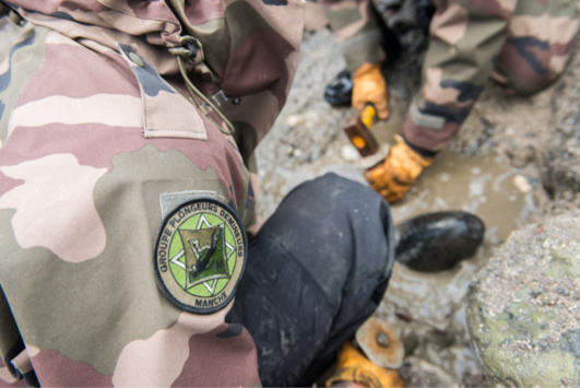 Les plongeurs-démineurs sont intervenus à quatre reprises en quelques jours Les plongeurs-démineurs sont intervenus à quatre reprises en quelques jours