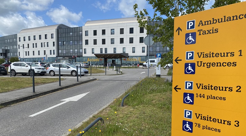 Le centre hospitalier Seine-Eure à Evreux - Illustration infoNormandie