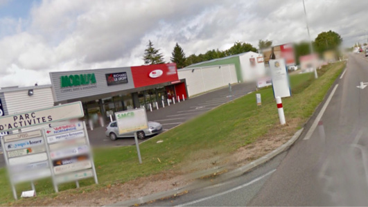Le magasin Darty est implanté dans la zone d'activités situé route de Broglie, à la sortie de Bernay. (Illustration)