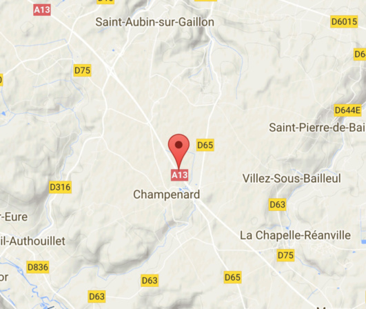 Accident sur l'A13 entre les sorties de Gaillon et Vernon (Eure) Accident sur l'A13 entre les sorties de Gaillon et Vernon (Eure)