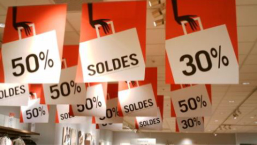 Les soldes d'hiver débutent mercredi 6 janvier pour six semaines Les soldes d'hiver débutent mercredi 6 janvier pour six semaines
