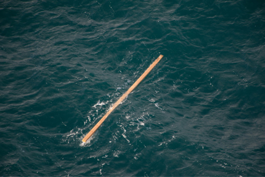 Des madriers de bois à la dérive : la préfecture maritime appelle les navigateurs à la prudence Des madriers de bois à la dérive : la préfecture maritime appelle les navigateurs à la prudence