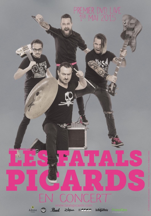 Concert : Les Fatals Picards sur la scène du Trianon à Sotteville-lès-Rouen le 2 février