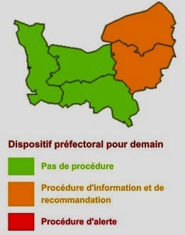 Alerte à la pollution par les particules pour mercredi en Normandie