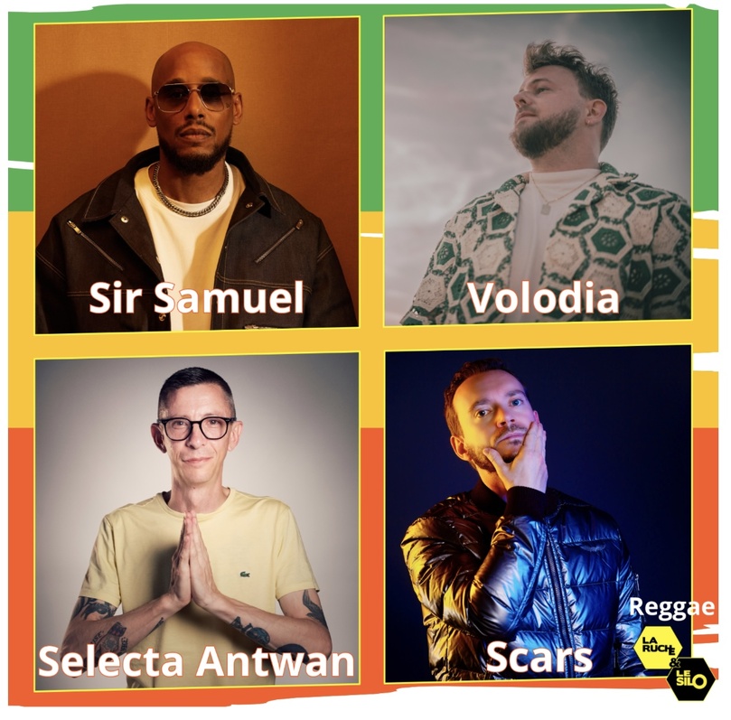 Reggae en fusion : Sir Samuel, Volodia et Scars en mode soundsystem au Silo à Verneuil d’Avre et d’Iton 