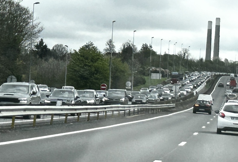 Bouchons et ralentissements ce jeudi matin sur l’A13 dans les Yvelines en direction de la Normandie - illustration infoNormandie