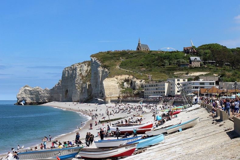 La ville d’Étretat a accueilli près de 1,3 million de visiteurs en 2024 - Illustration Pixabay La ville d’Étretat a accueilli près de 1,3 million de visiteurs en 2024 - Illustration Pixabay