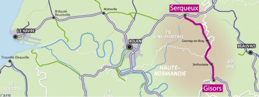Modernisation de la ligne Serqueux-Gisors : enquête publique du 8 mars au 26 avril