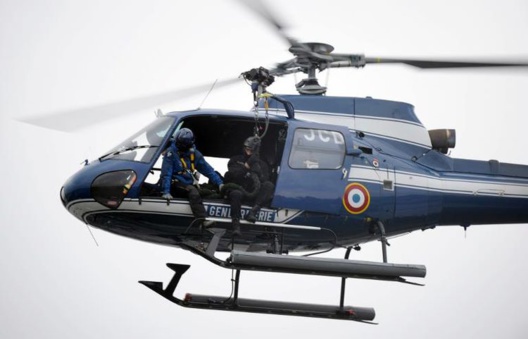 Un hélicoptère de la secation aérienne de la gendarmerie (SAG) d'Amiens a procédé à des recherches ce dimanche après-midi. En vain (Illustration)