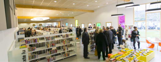 La nouvelle médiathèque a été inaugurée samedi La nouvelle médiathèque a été inaugurée samedi